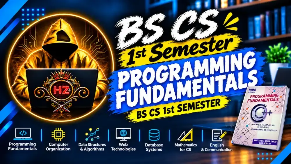 Programming Fundamentals Book PDF for BS CS 1st Semester | C++ Programming
